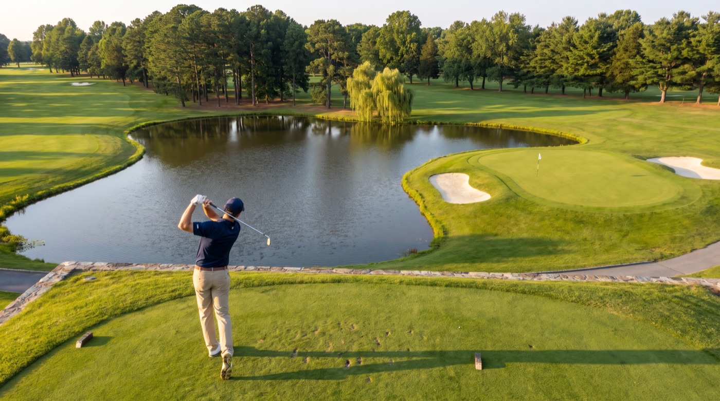 Hole 7, The Pond